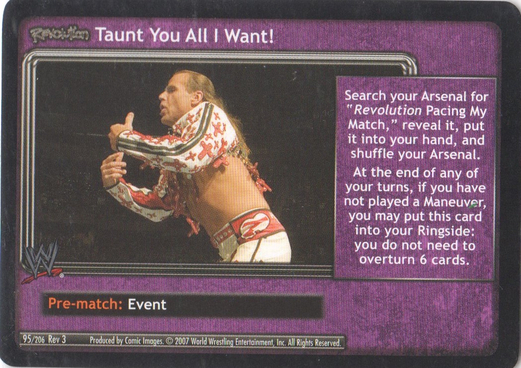 Taunt You All I Want!